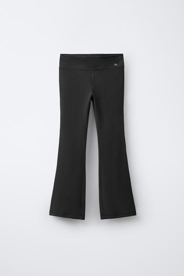 FLARE LEGGINGS - Black by Zara