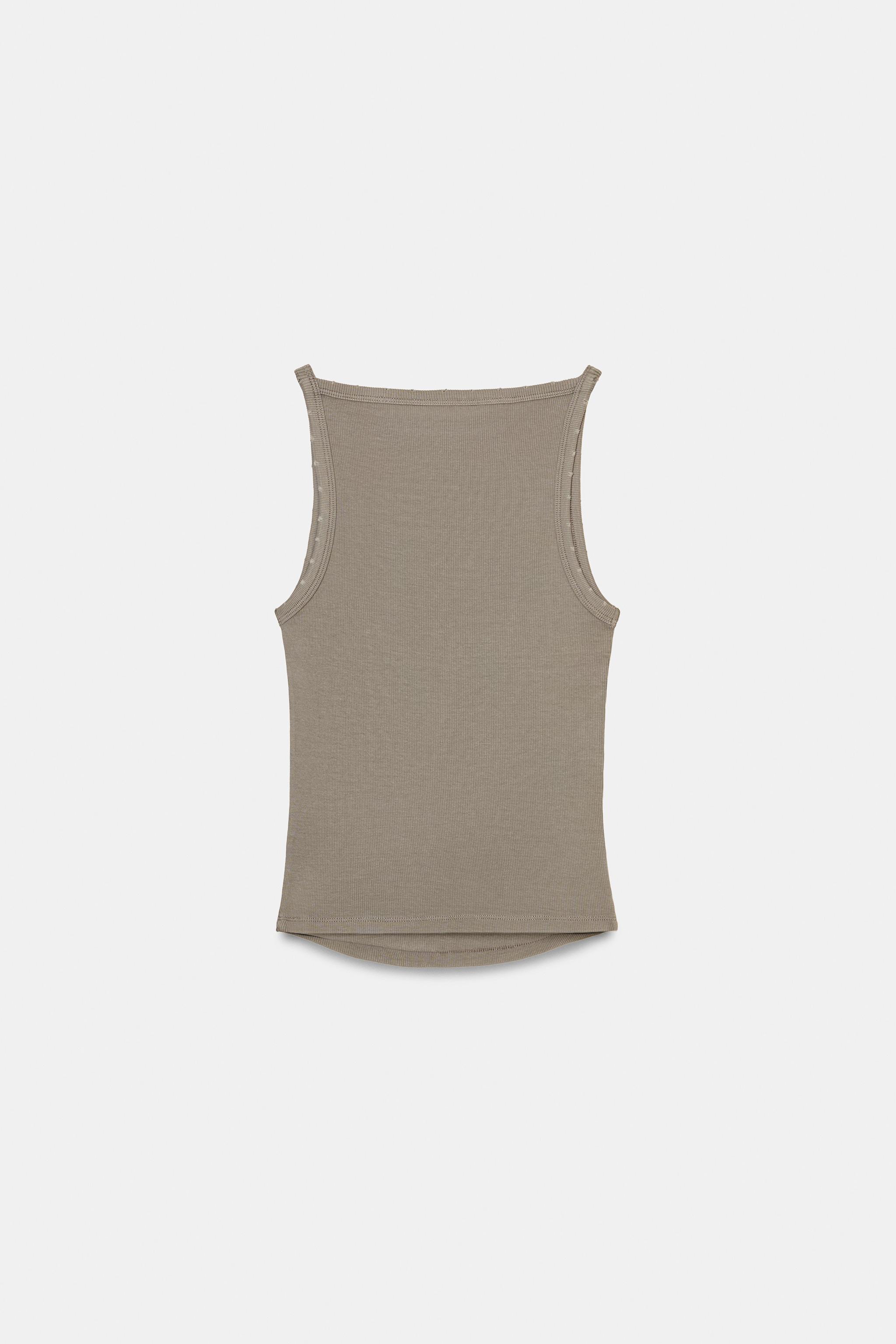 SOLUK EFEKTLİ FİTİLLİ HALTER TOP - Görsel 5