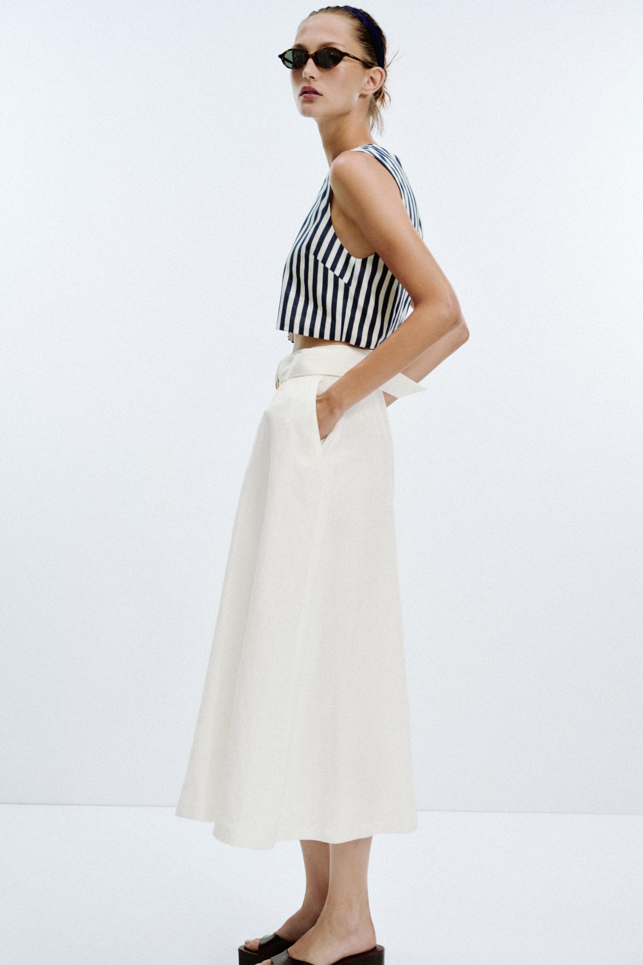 ZARA カットアウトプリント柄ワンピース 3476/595 レディースプリント柄ドレス | ZARA 日本