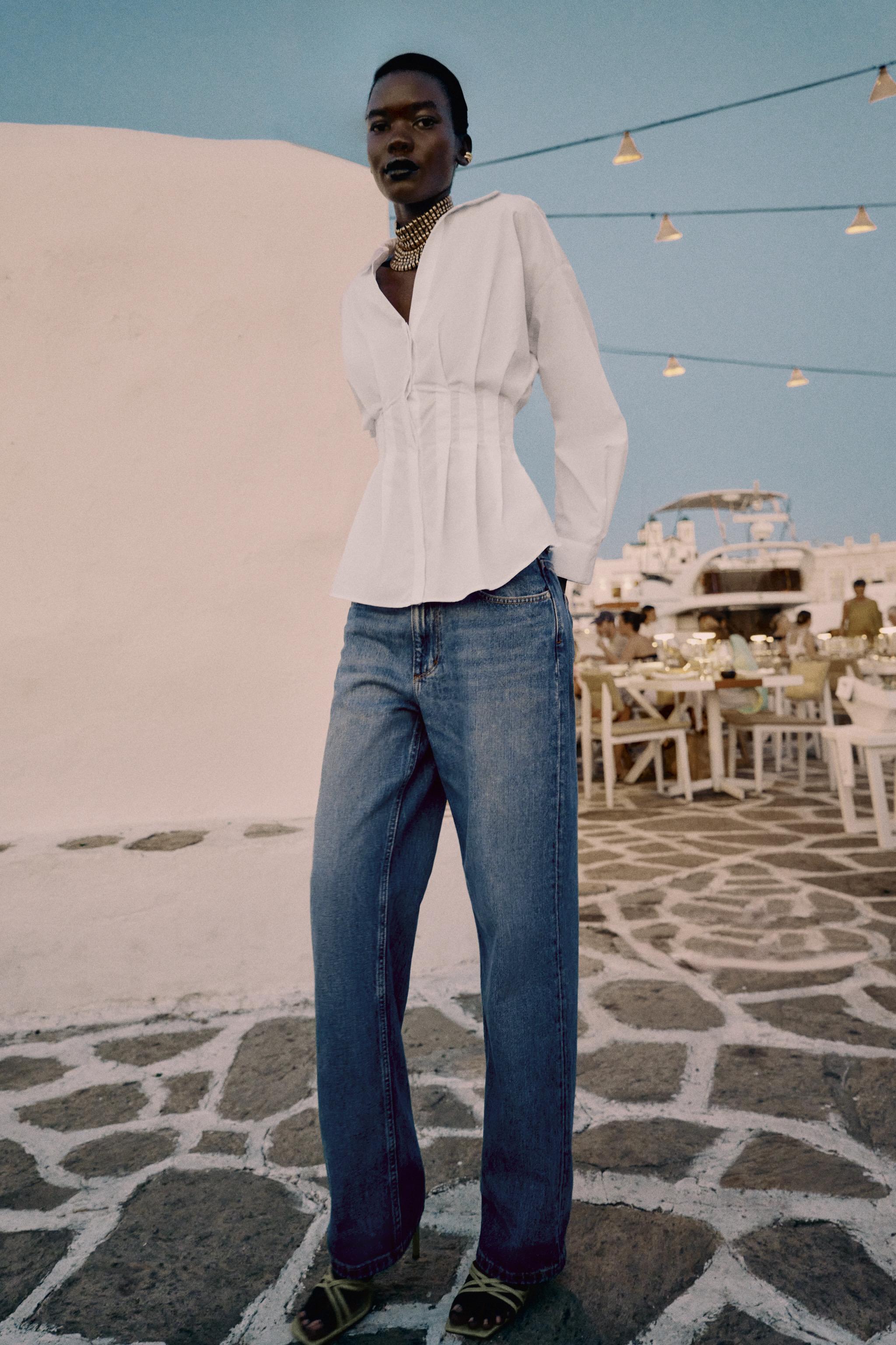 レディースポプリンシャツ | ZARA 日本