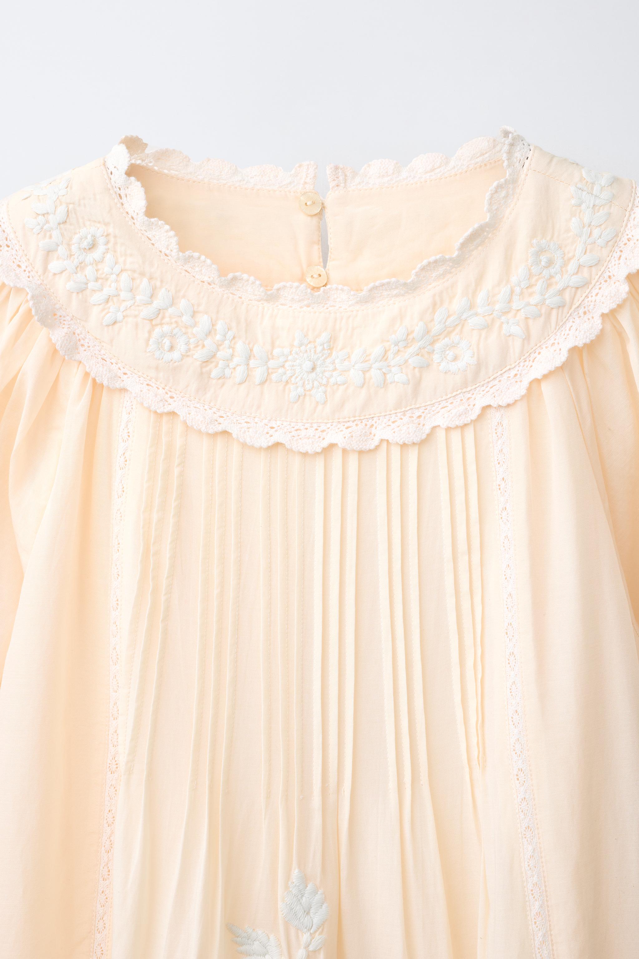 EMBROIDERED DRESS