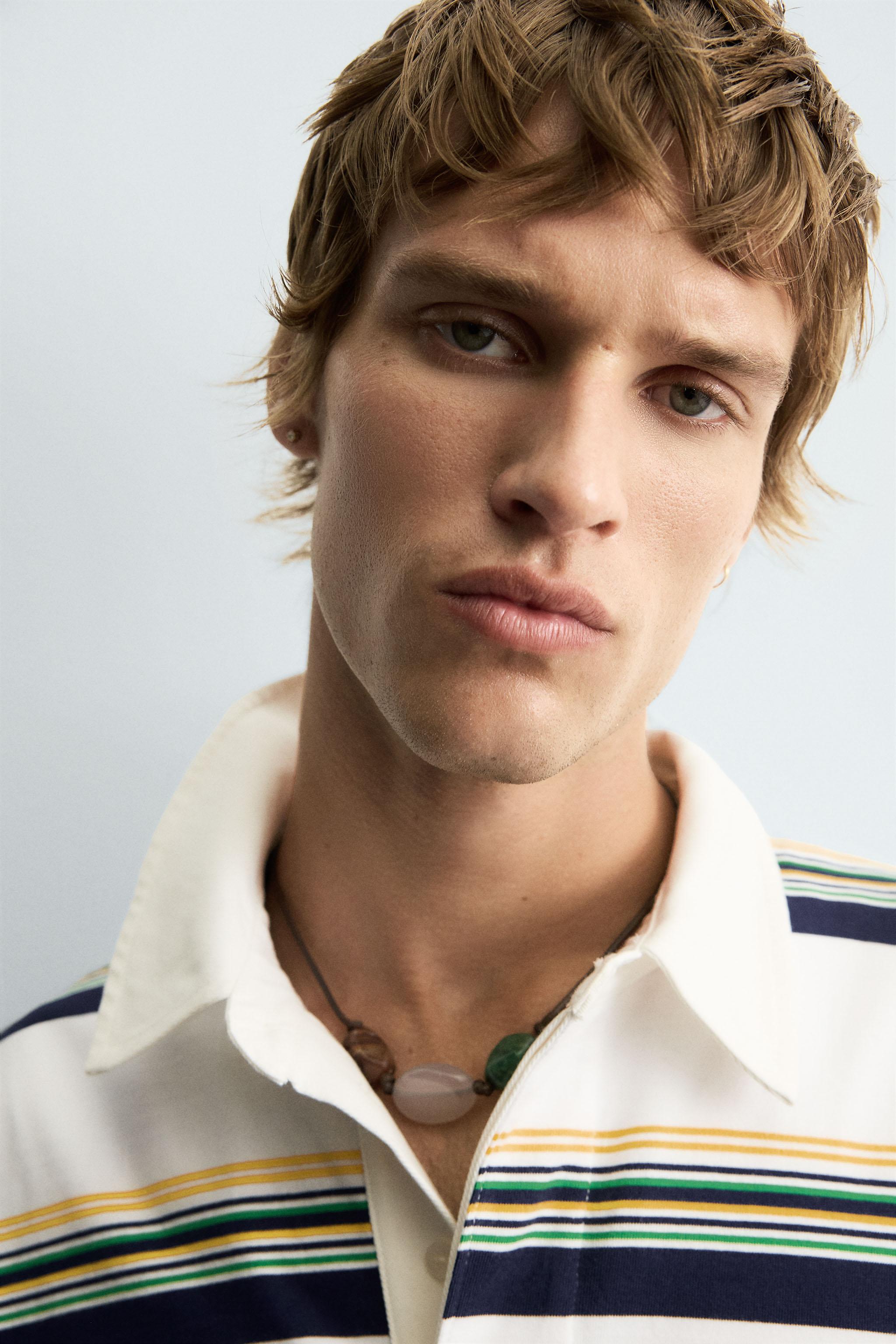STRIPED POLO SHIRT