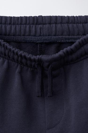 TEAM SIX SEVEN PLUSH BERMUDA SHORTS - Navy blue by Zara - Image 2
