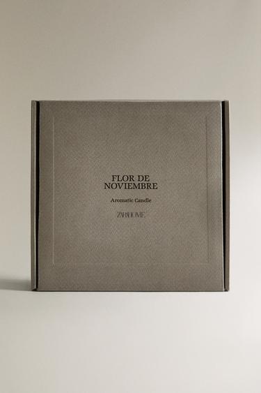 (590 g) BOUGIE PARFUMÉE FLEUR DE NOVEMBRE - Tuile de Zara - Image 4