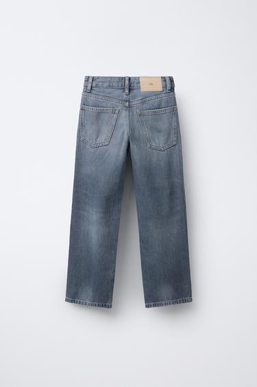 STRAIGHT LEG JEANS - Blue / Grey de Zara - Image 1