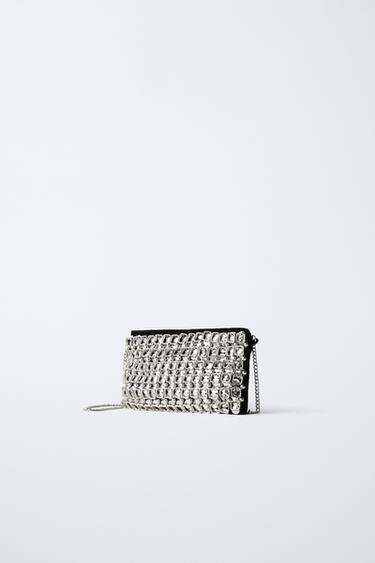 BEADED BAG - Black by Zara - Image 1