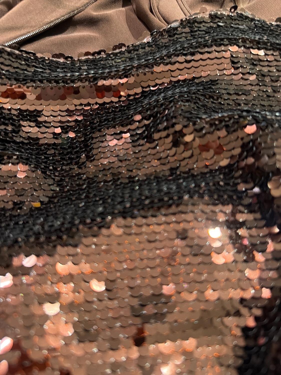 COMBINATION SEQUIN BUBBLE DRESS - Image 4