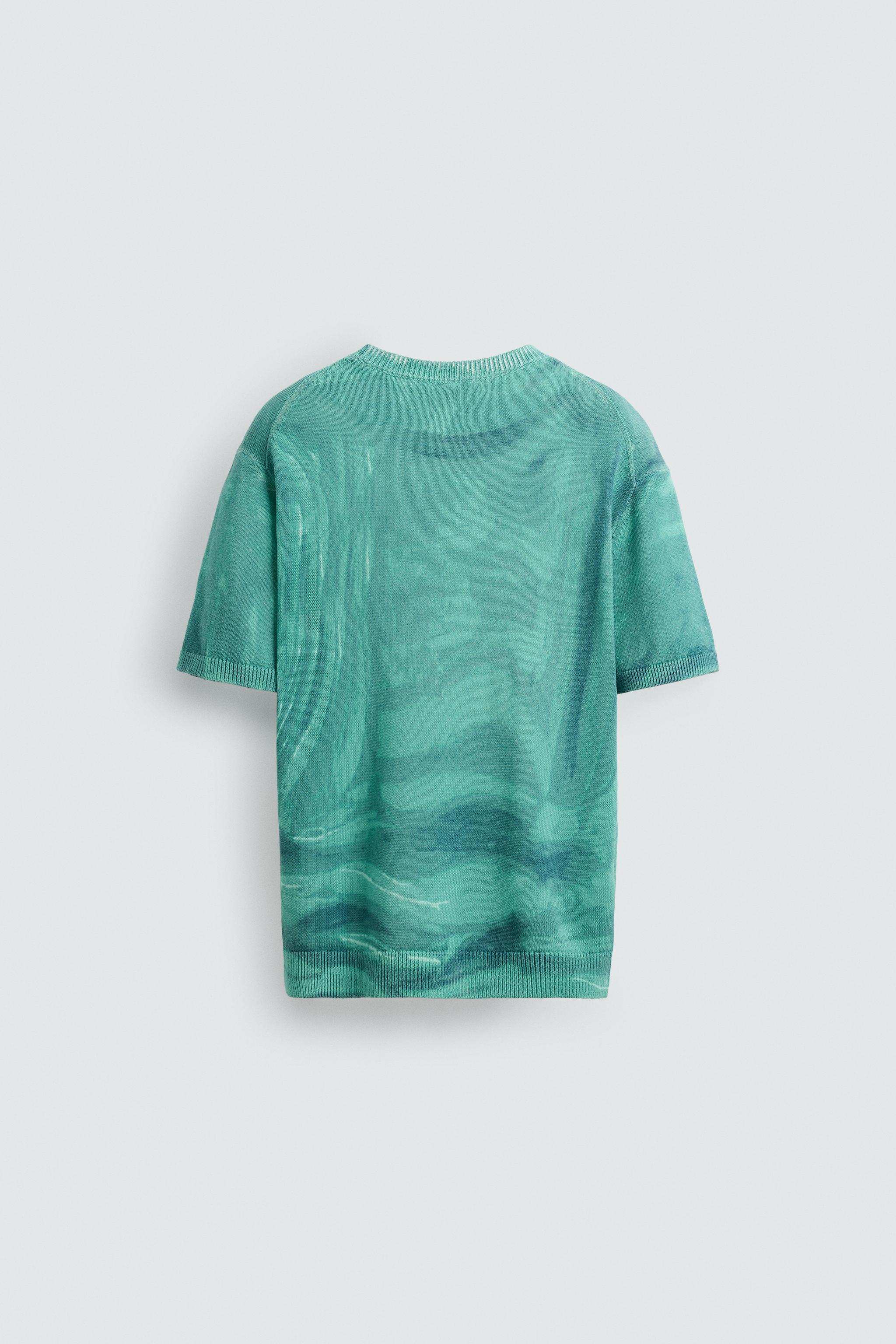 スペイン発送 ZARA グラフィックTシャツ OTIS KWAME KYE QUAICOE OTIS KWAME KYE QUAICOE SIGNATURE T-SHIRT - Orange | ZARA