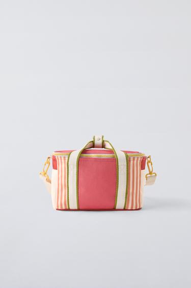 BOLSA TIRACOLO - Rosa da Zara - Imagem 0