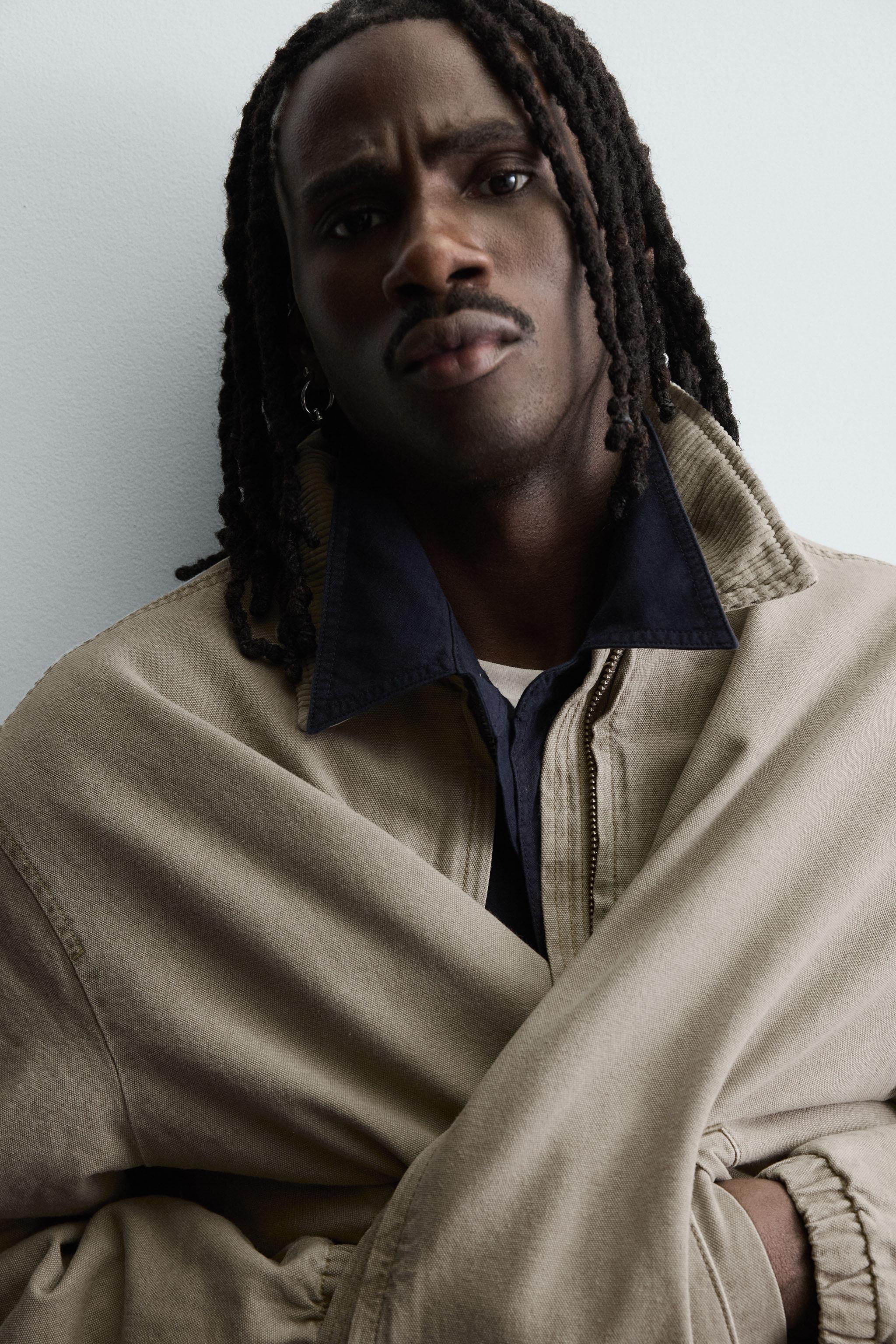 BLOUSON MATELASSÉ COL BIMATIÈRE