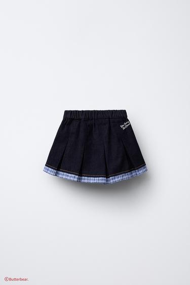 BUTTERBEAR © DENIM SKIRT - Blue by Zara - Image 1