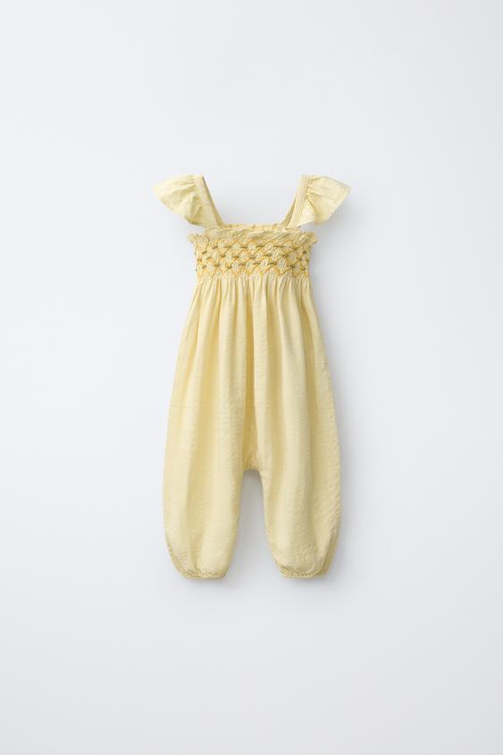 PETO LARGO BODOQUES - Amarillo claro de Zara - Imagen 0