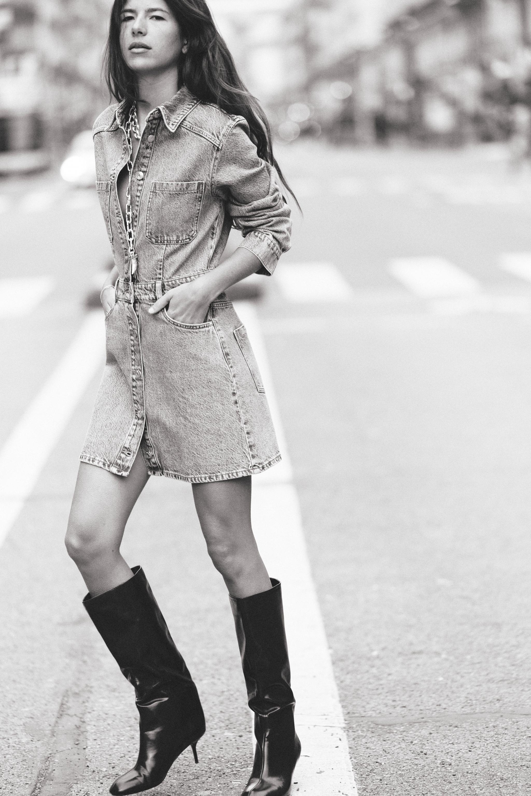 ワンピース DEMYLEE / Zain Jersey Dress Zara Z1975 SLEEVELESS DENIM MIDI DRESS | Place Rosemère