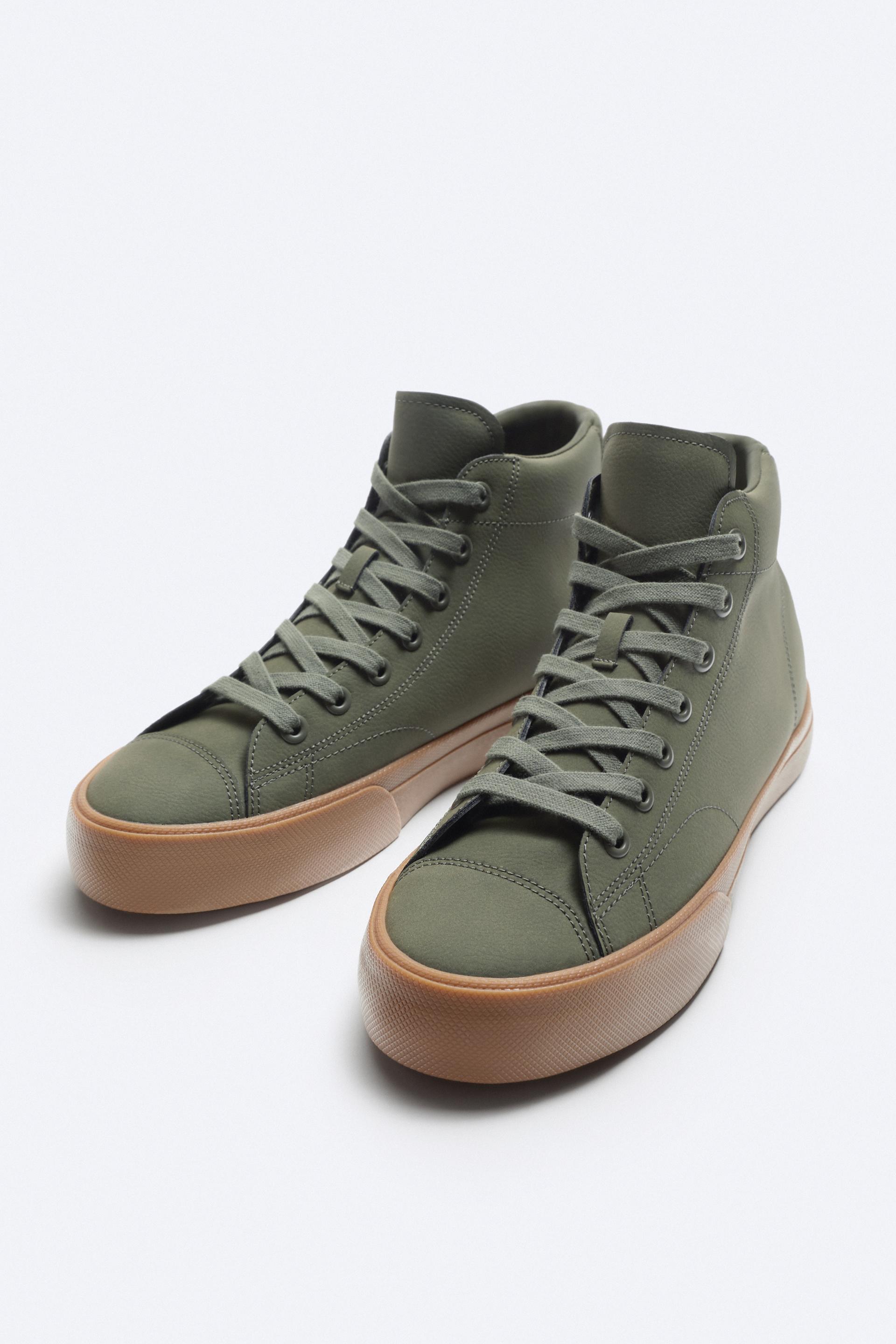 Green high top shoes Clearance