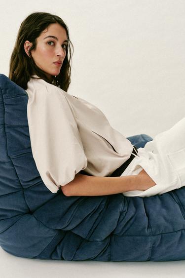 BLOUSON BOMBER BALLON - Écru / Beige de Zara - Image 2