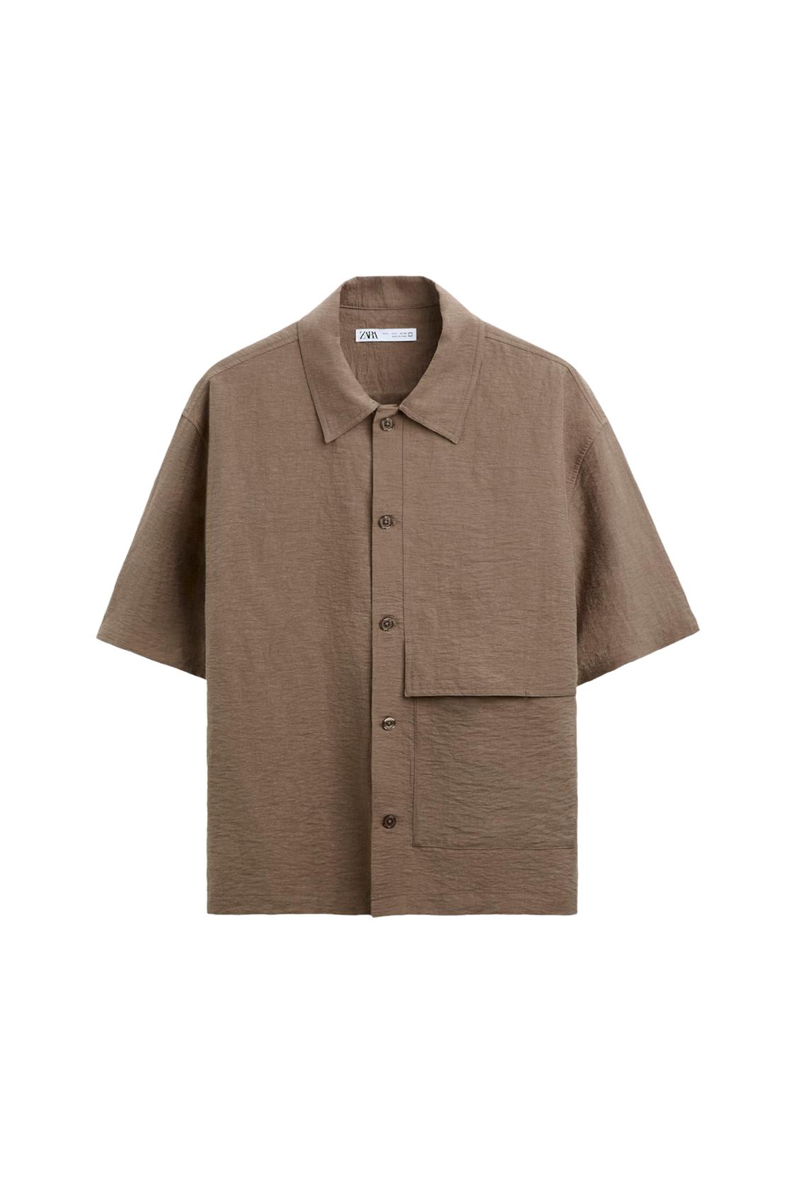 WRINKLED LOOK SHIRT - Image 4
