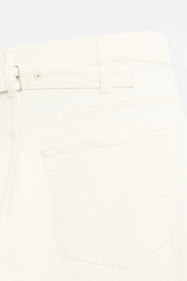 JEAN RELAXED FIT AJUSTABLE - Blanc cassé de Zara - Image 9