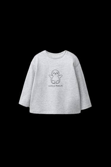 3-PACK OF PENGUIN T-SHIRTS - Grey marl by Zara