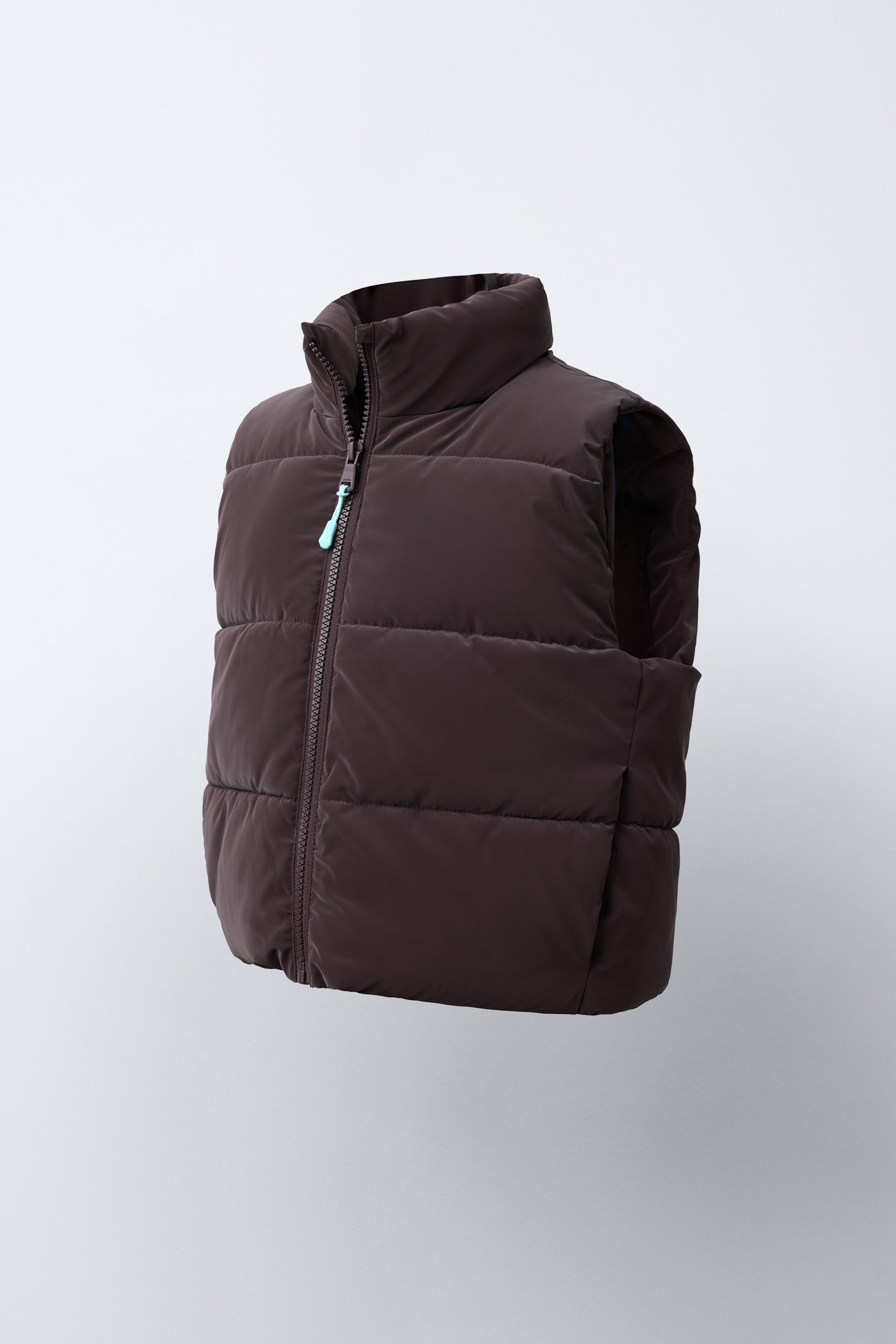 GILET MATELASSÉ EFFET GOMME