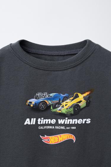 HOT WHEELS™ MATTEL CAR PRINT T-SHIRT - Anthracite grey by Zara - Image 2