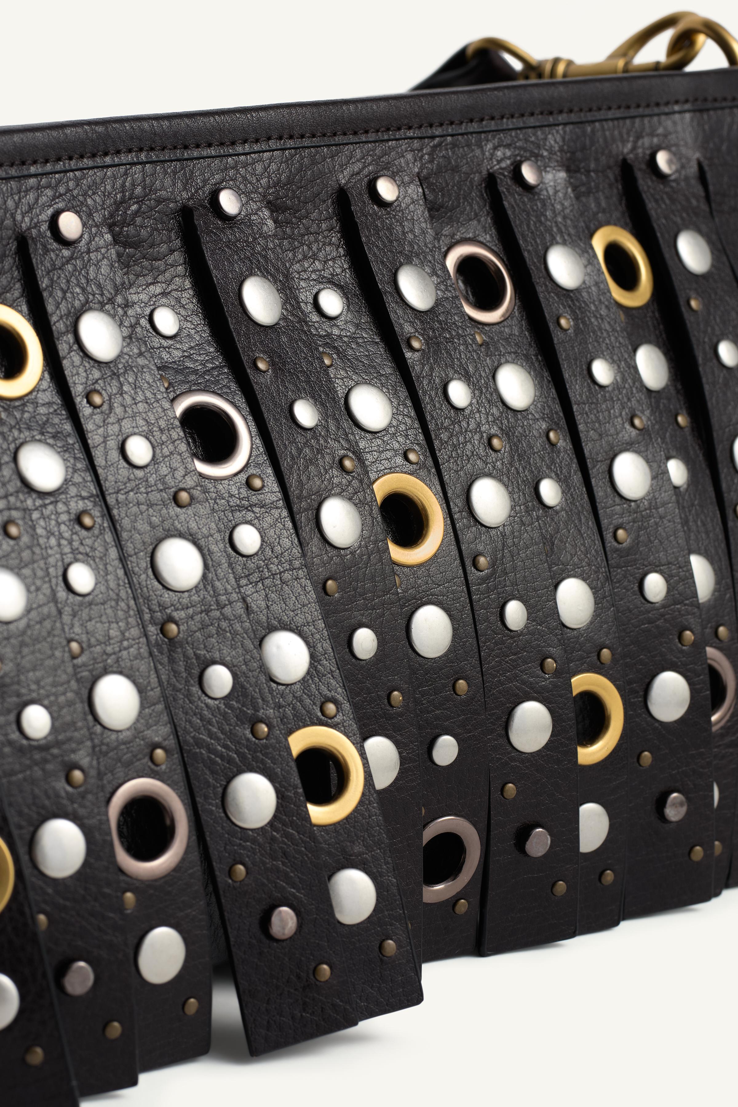 LIMITED EDITION LEATHER STUDDED CROSSBODY BAG