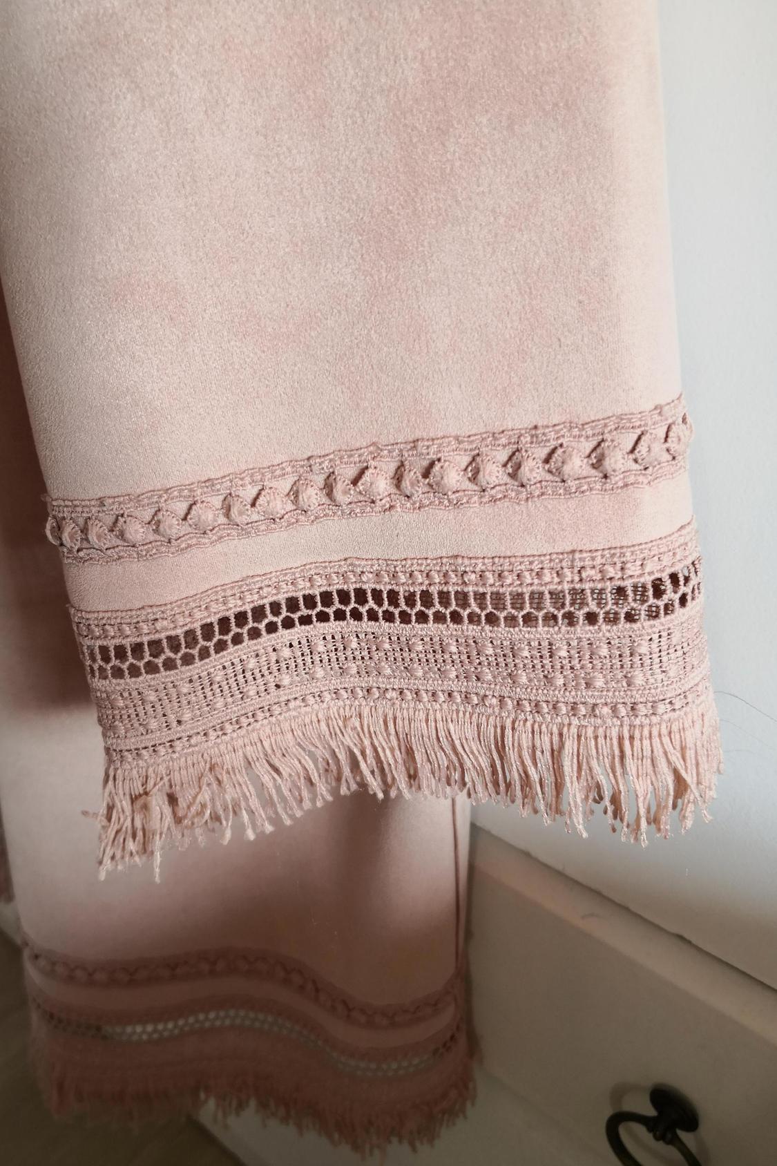 FRINGED FAUX SUEDE JACKET - Image 2