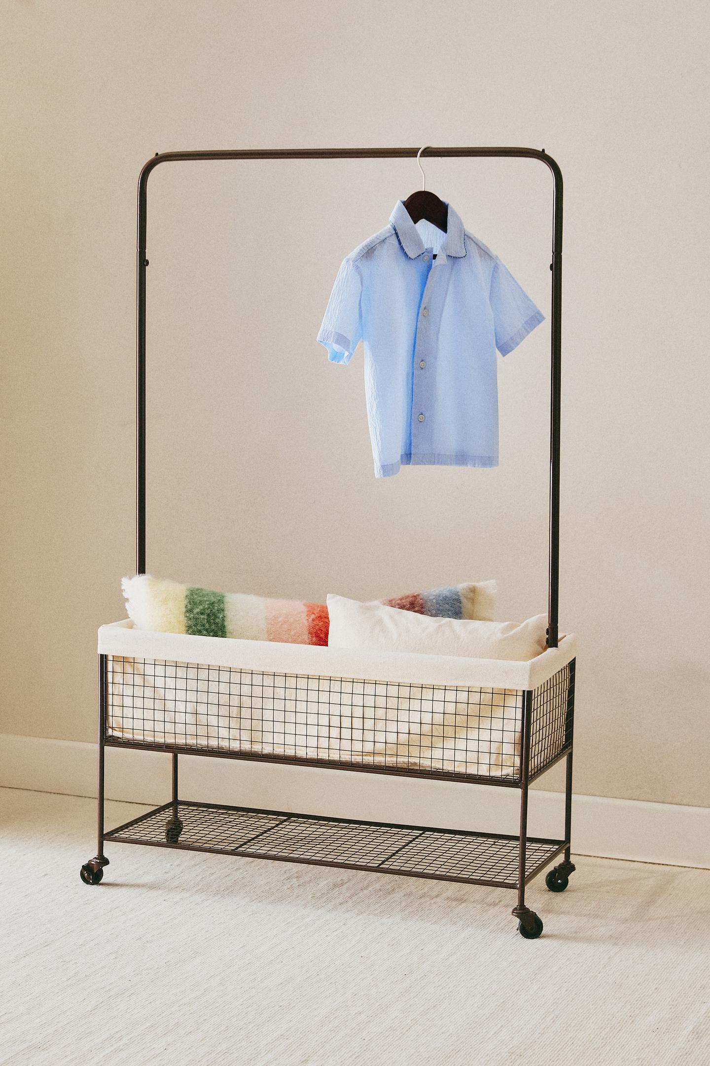 Детская куртка Zara Coat Rack with Wheels, цвет: Коричневый — фото 5