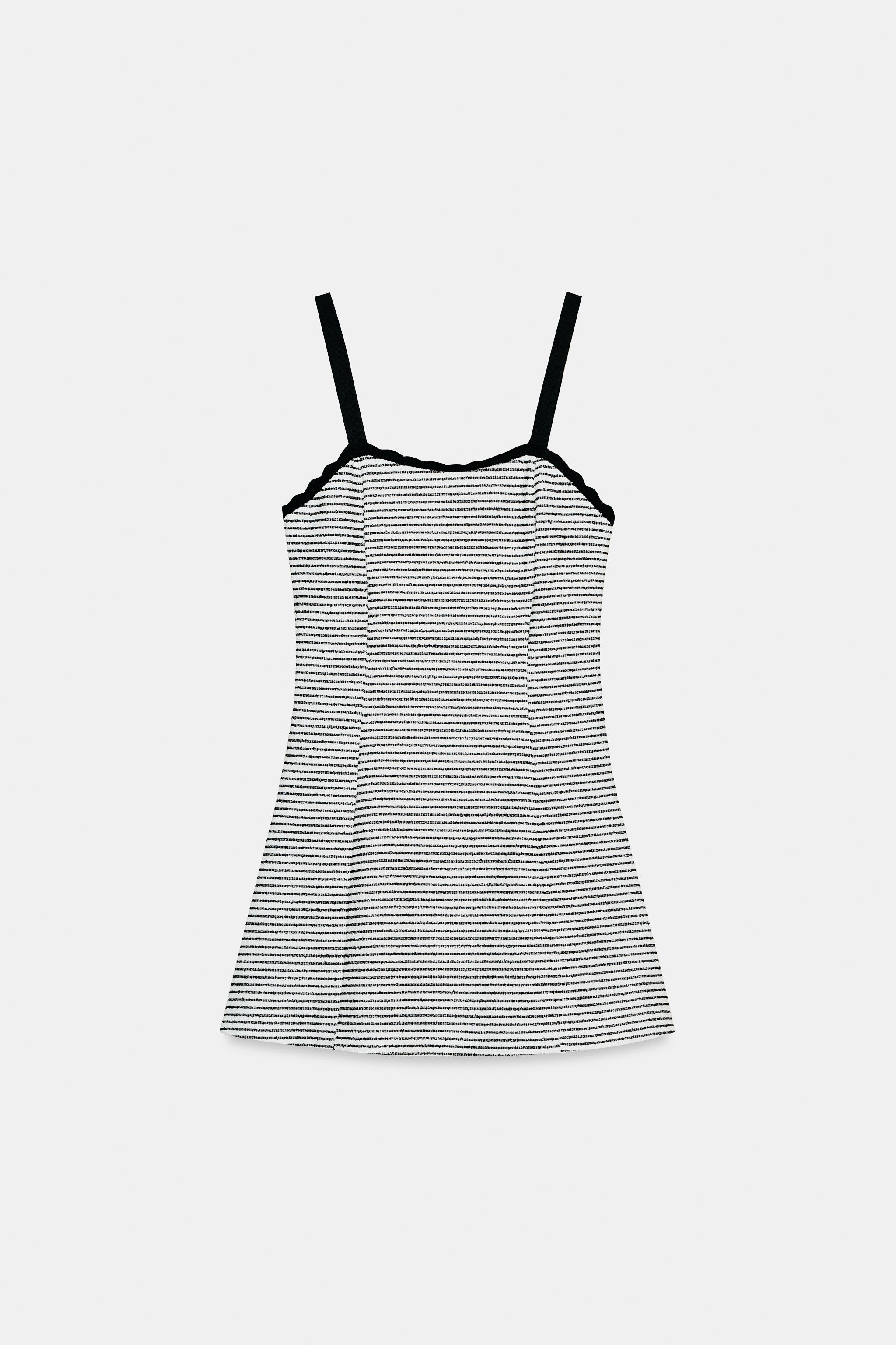 STRIPED BOUCLÉ DRESS