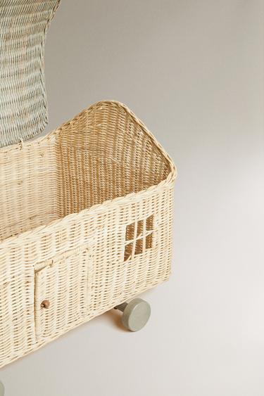 KIDS' LARGE HOUSE BASKET - Light beige by Zara - Image 3