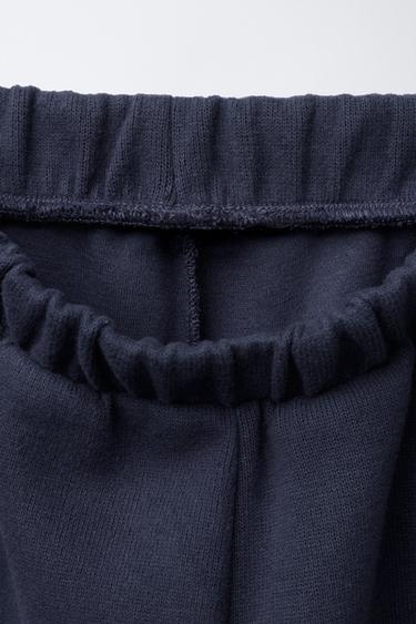 ENSEMBLE DE JOGGING SWEAT-SHIRT ET PANTALON JOGGER UNI - Bleu de Zara - Image 4