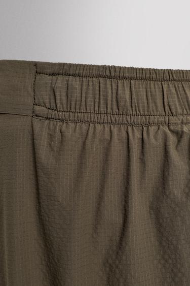 SHORT DE RUNNING LÉGER 3" - Vert moyen de Zara - Image 10
