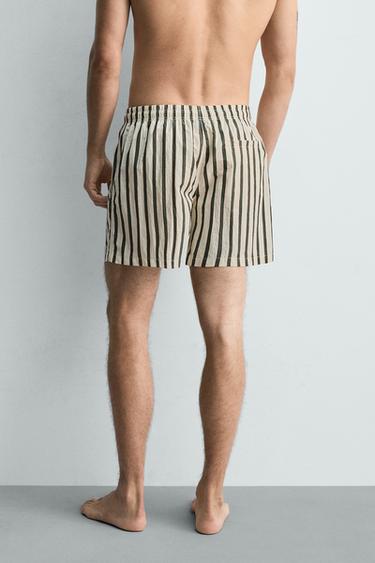 STRIPED SWIMMING TRUNKS - Multicoloured by Zara - Image 3