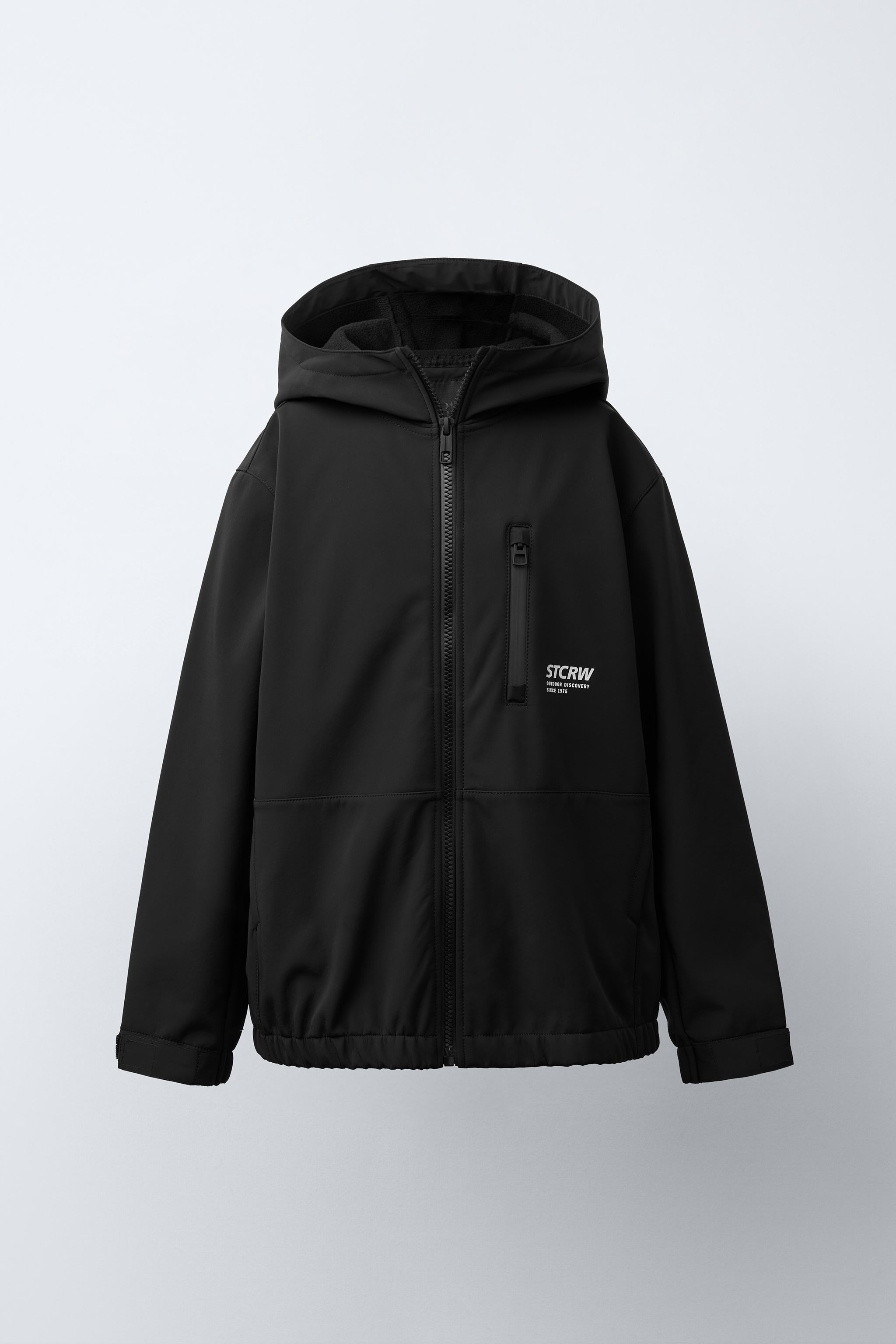 VESTE TECHNIQUE DOUBLÉE CAPUCHE DÉPERLANTE