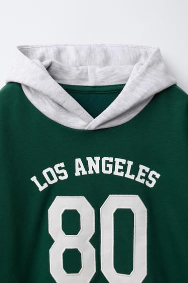 SPORTY HOODIE - Green by Zara - Image 2