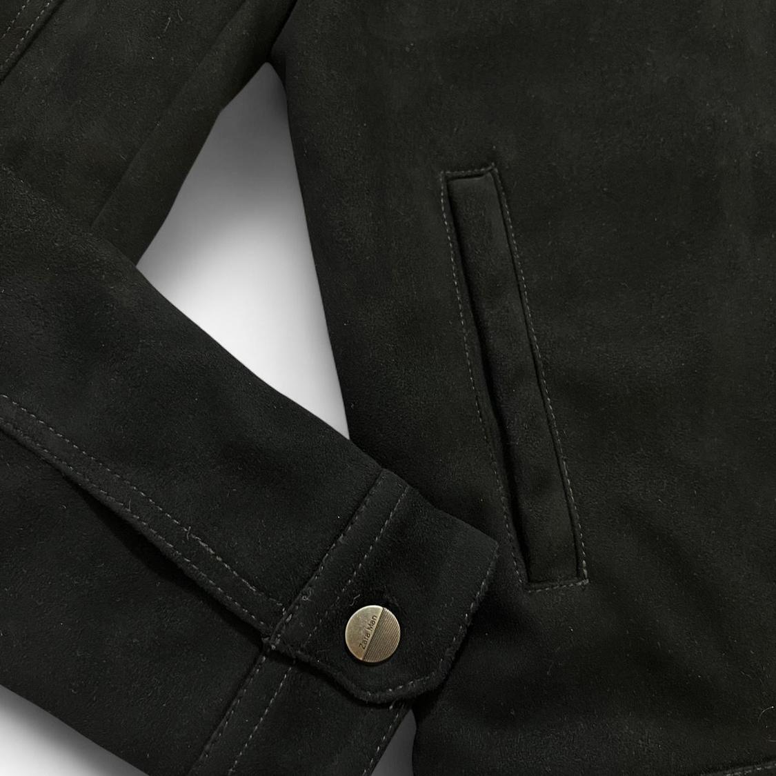 SUEDE LEATHER JACKET LIKE NEW. SIZE M. PURCHASED FOR 160 - Image 4