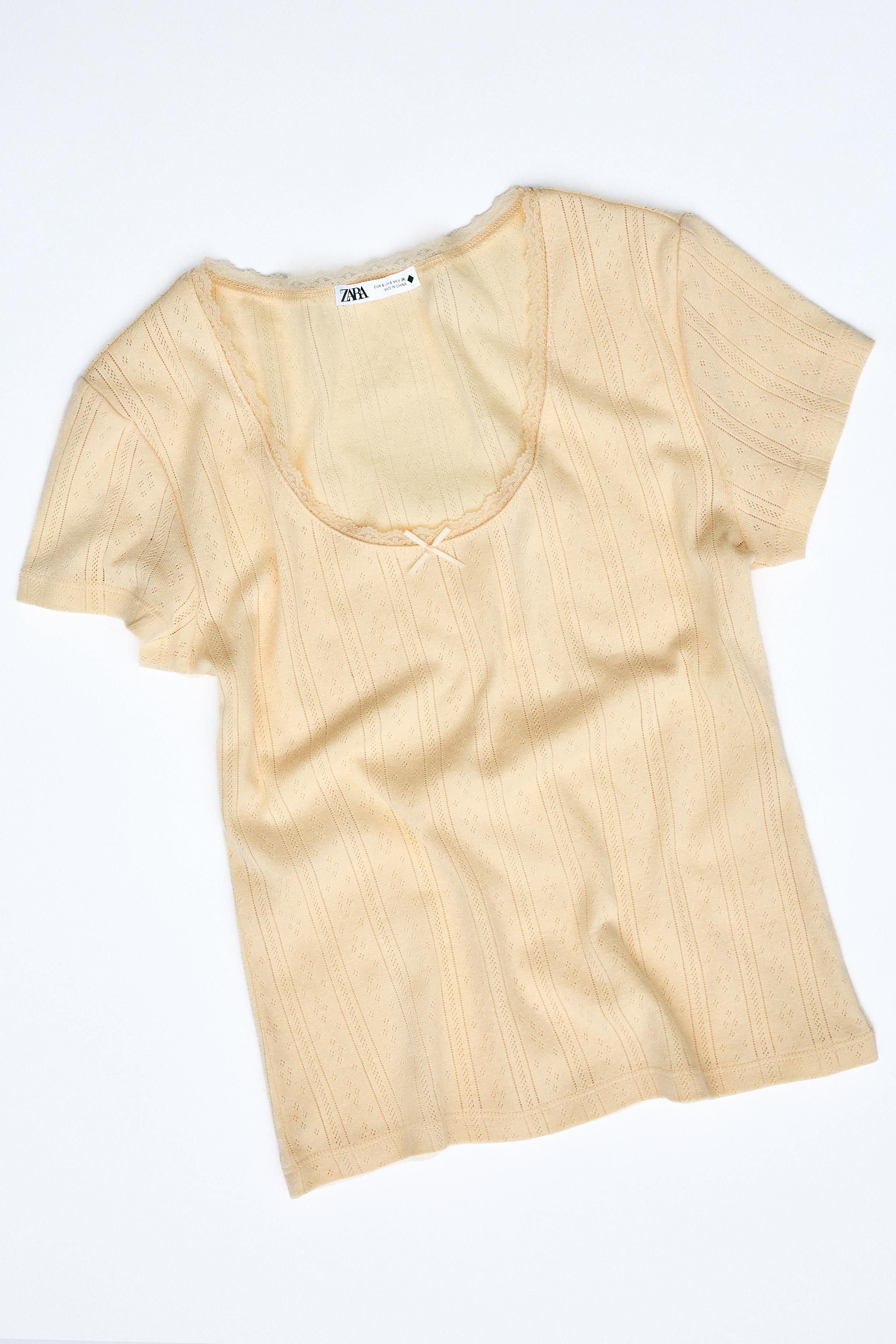 Tops Lenceros de Mujer | Nueva Colección Online | ZARA Chile