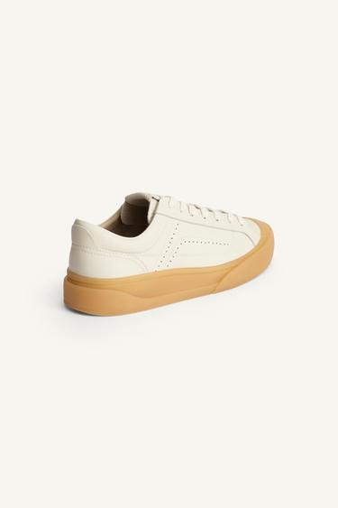 LTHR SNKRS 14 - Blanc ivoire de Zara - Image 6
