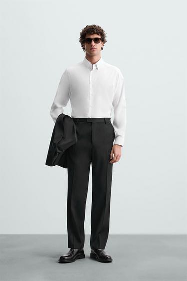 CAMISA SLIM FIT - Blanco de Zara