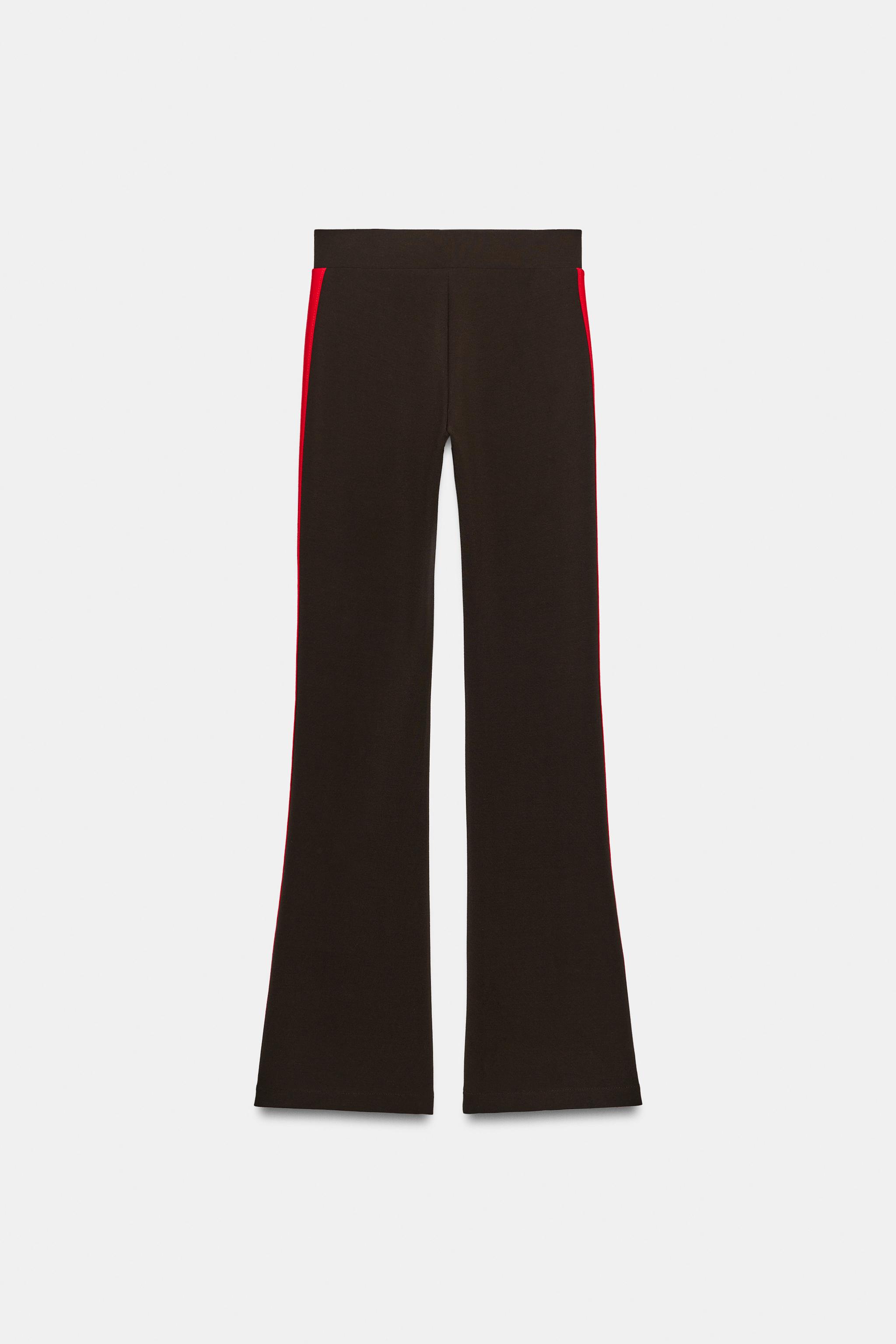 PANTALON FLARE BANDE LATÉRALE