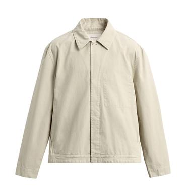 REGULAR FIT POPLIN OVERSHIRT - Sand by Zara