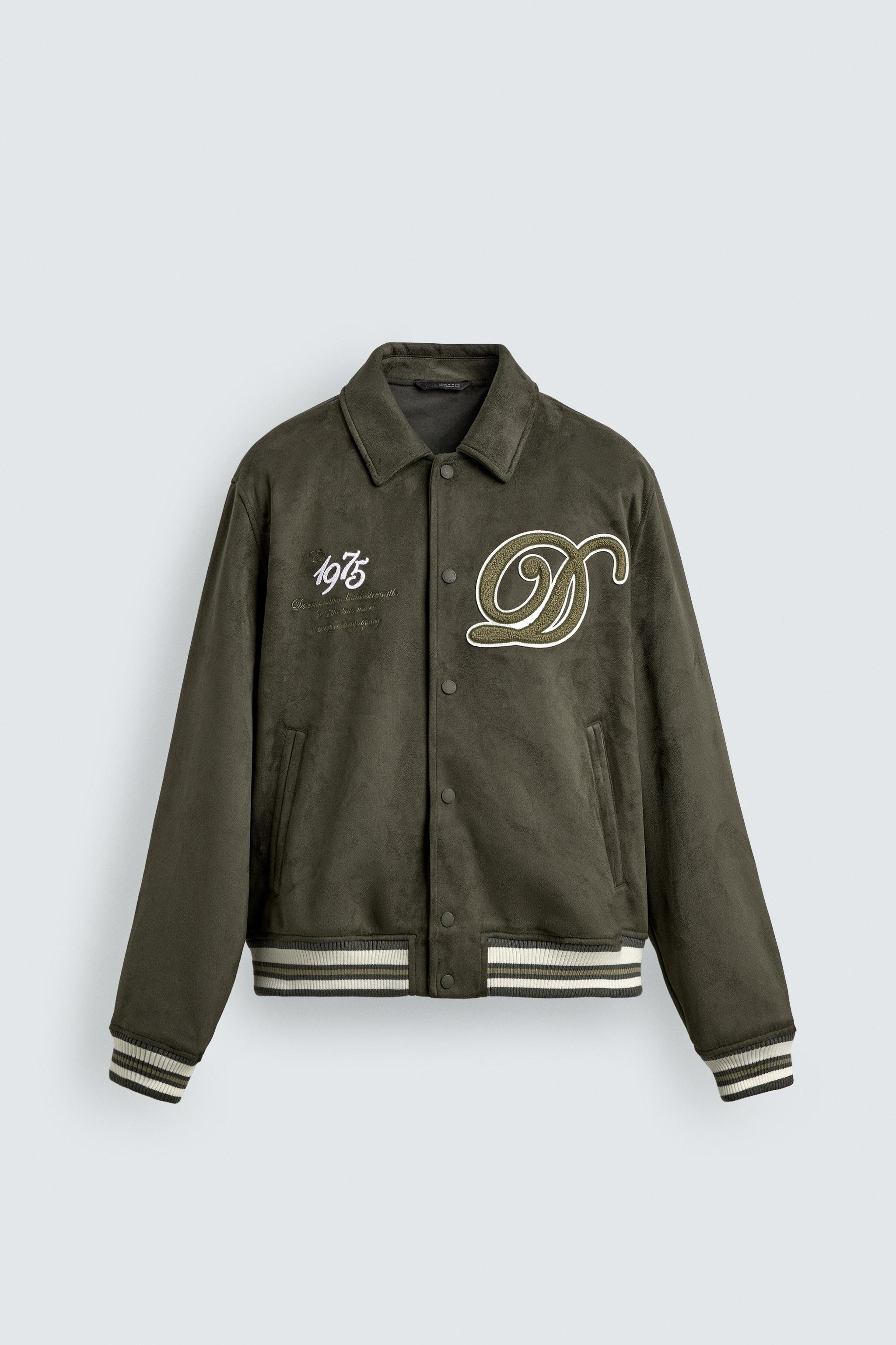 BLOUSON BOMBER EFFET DAIM