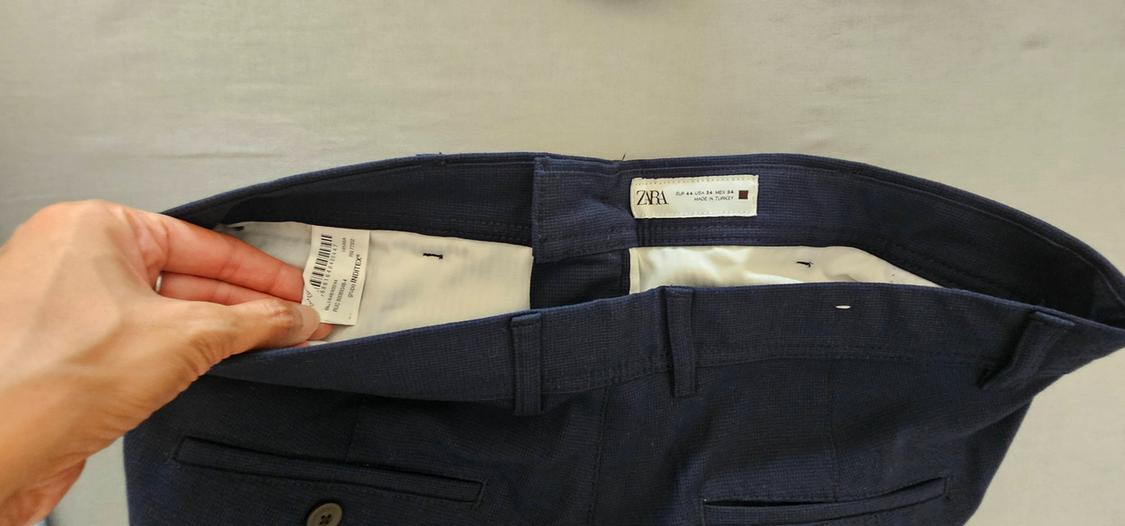 TEXTURED COMFORT TROUSERS - Image 3