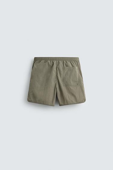 SHORT TECHNIQUE COURT - Vert gris de Zara - Image 1