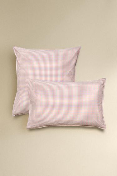 TAIE D’OREILLER ENFANT COTON VICHY - Multicolore de Zara - Image 0