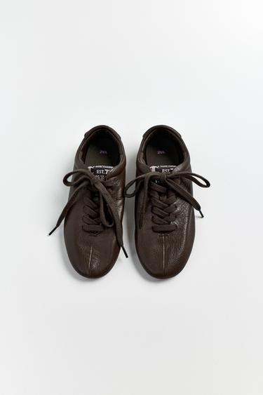 BLUCHER PIEL CHAMPION ® X ZARA - Marrón de Zara