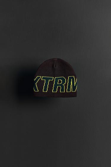 KAPUÇ THURJE ME TEKST SKI COLLECTION - E gjelbër nga Zara