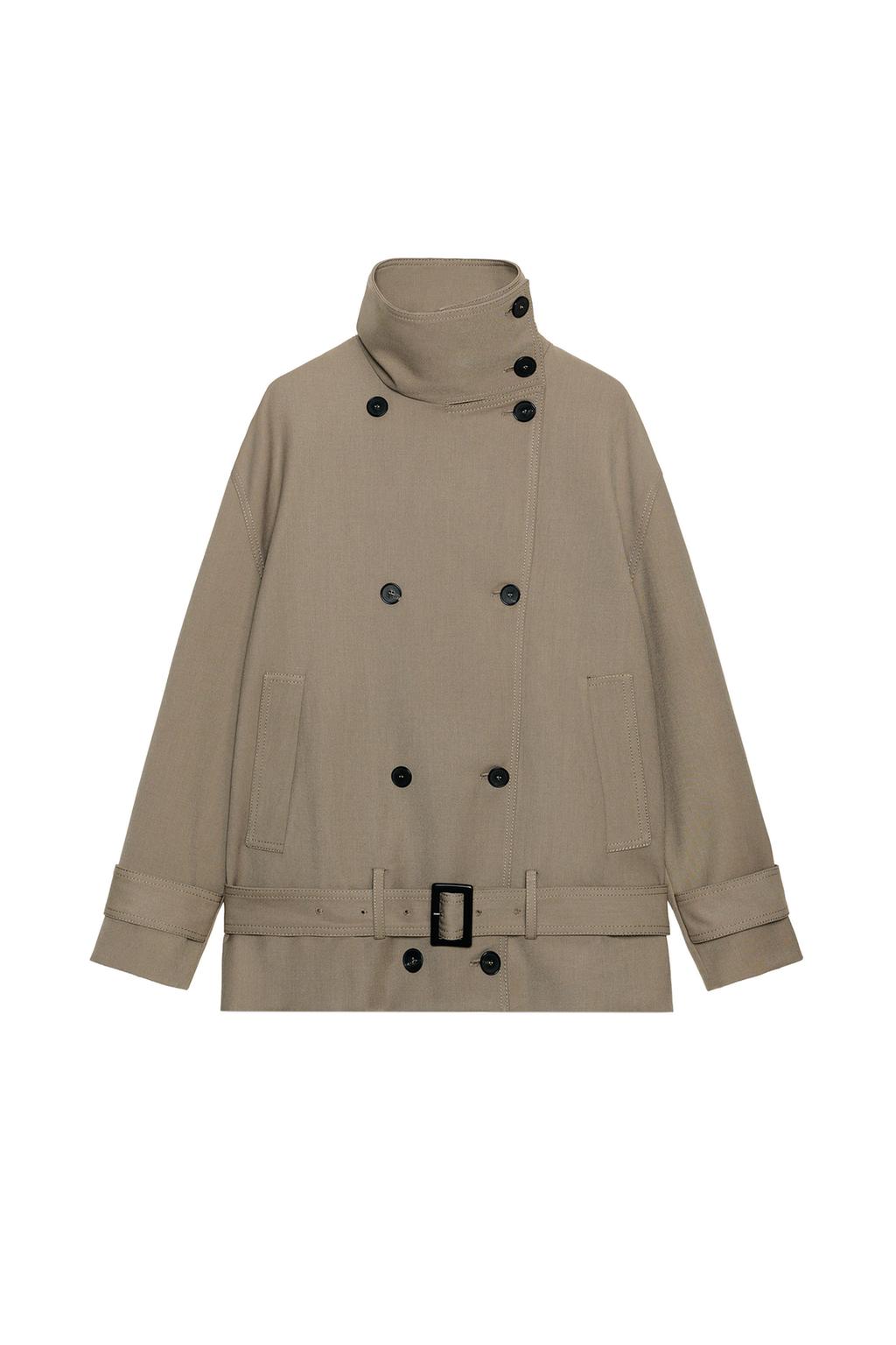 FLOWY BELTED JACKET ZW COLLECTION - image 3