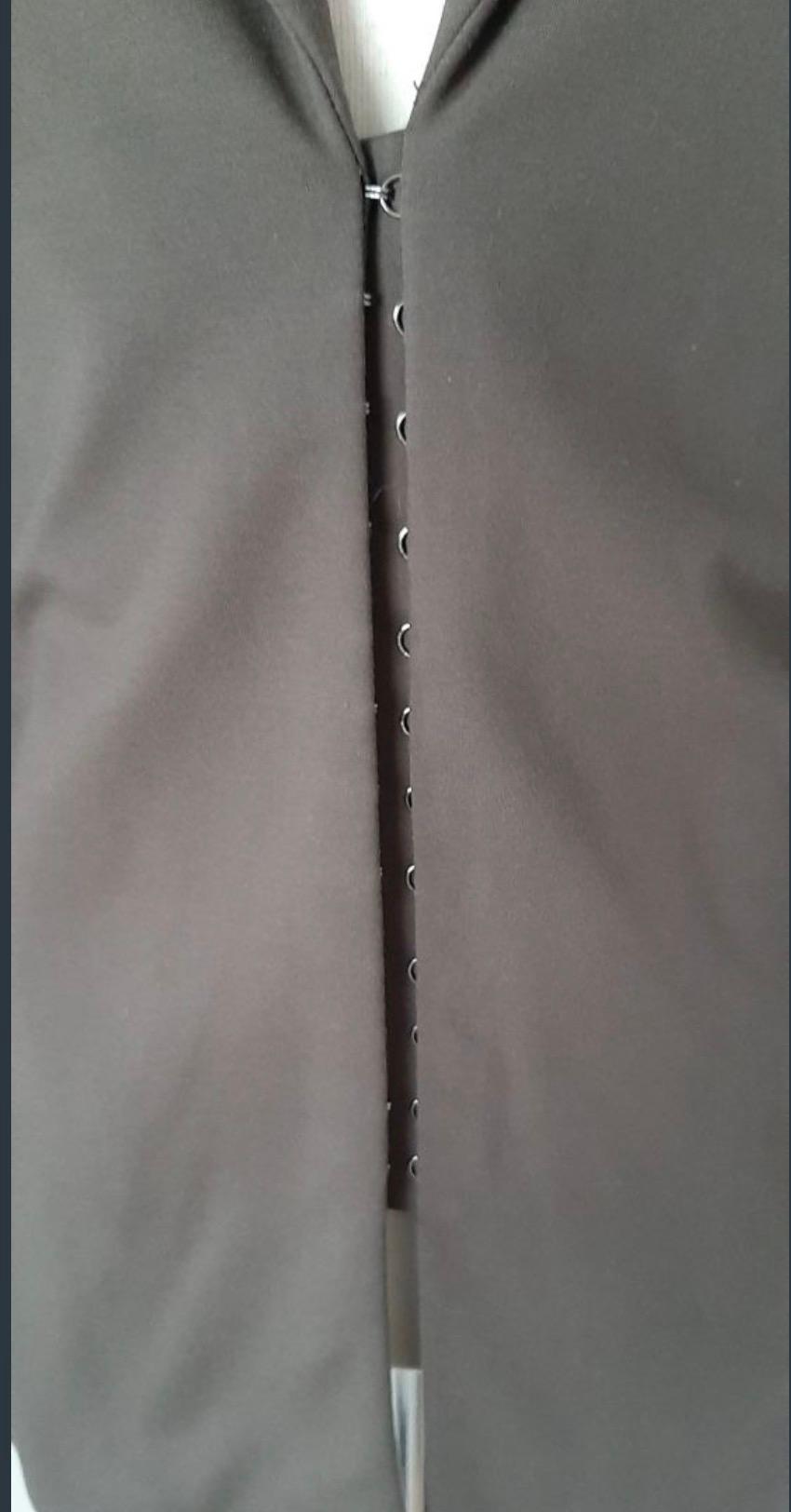 FITTED JACKET WITH PLEATED DETAILS - Image 4