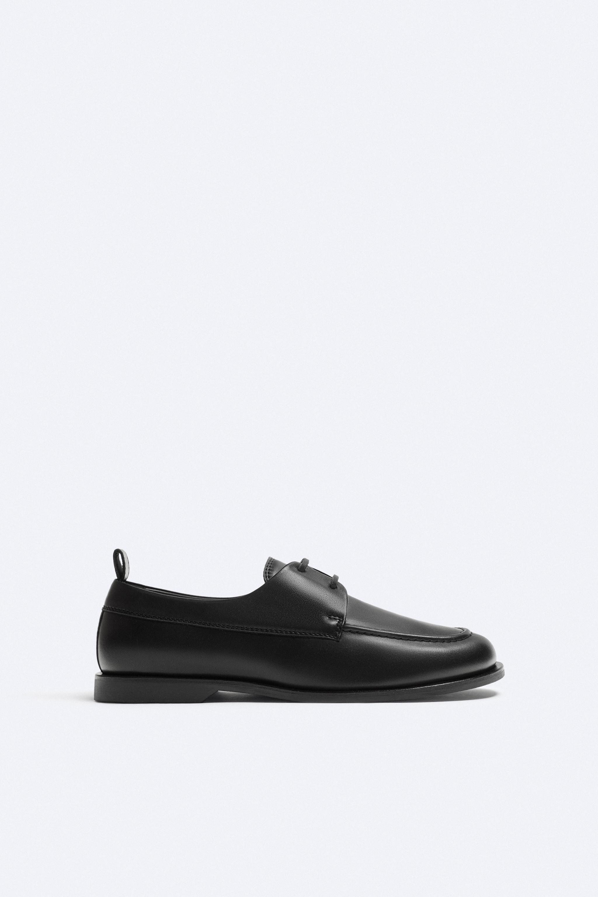 レザーシューズ - Limited Edition - ブラック | ZARA Japan / 日本