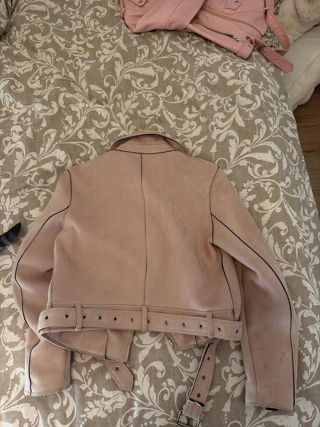 FAUX SUEDE BIKER JACKET - Image 6
